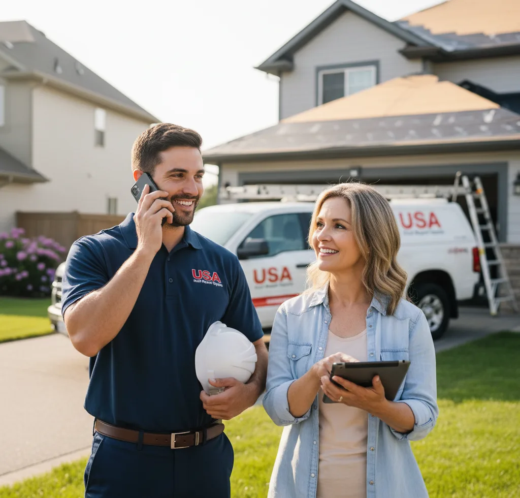 USA Roof Repair Experts customer support in Mount Solon